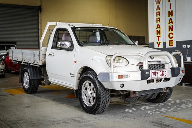 Used Great Wall V240 K2 Aspley, 2011 Great Wall V240 K2 White 5 Speed Manual Cab Chassis