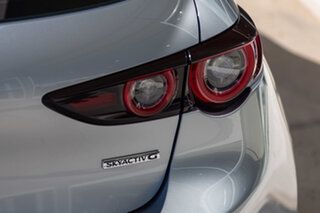 2021 Mazda 3 BP2HLA G25 SKYACTIV-Drive Astina Silver, Chrome 6 Speed Sports Automatic Hatchback