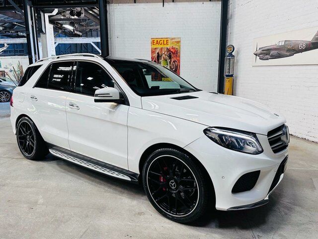 Used Mercedes-Benz GLE-Class W166 807MY GLE350 d 9G-Tronic 4MATIC Port Melbourne, 2017 Mercedes-Benz GLE-Class W166 807MY GLE350 d 9G-Tronic 4MATIC White 9 Speed Sports Automatic