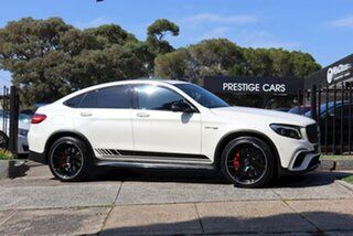 2019 Mercedes-Benz GLC-Class C253 809MY GLC63 AMG Coupe SPEEDSHIFT MCT 4MATIC+ S White 9 Speed.