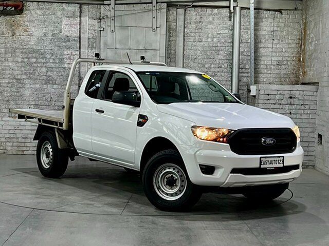 Used Ford Ranger PX MkIII 2019.00MY XL Mile End South, 2019 Ford Ranger PX MkIII 2019.00MY XL White 6 Speed Sports Automatic Super Cab Chassis