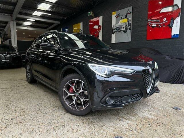 Used Alfa Romeo Stelvio First Edition Glebe, 2017 Alfa Romeo Stelvio First Edition Black Sports Automatic Wagon