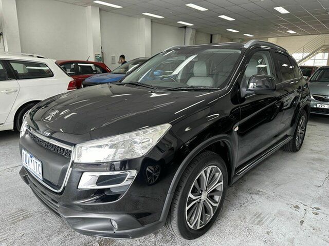 Used Peugeot 4008 MY12 Active 2WD Reservoir, 2012 Peugeot 4008 MY12 Active 2WD Black 6 Speed Constant Variable Wagon