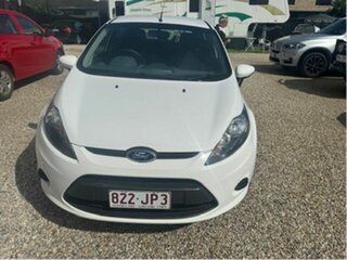 2012 Ford Fiesta WT CL White 6 Speed Automatic Hatchback