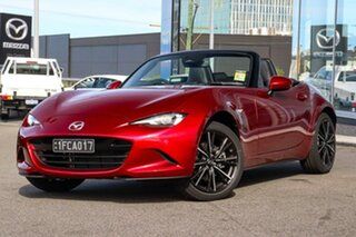 2023 Mazda MX-5 ND G20 SKYACTIV-Drive Soul Red Crystal 6 Speed Sports Automatic Roadster.