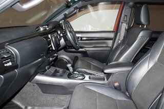 2019 Toyota Hilux GUN126R Rugged X Double Cab Orange 6 Speed Sports Automatic Utility
