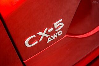 2024 Mazda CX-5 KF4WLA G25 SKYACTIV-Drive i-ACTIV AWD Maxx Sport Red 6 Speed Sports Automatic Wagon