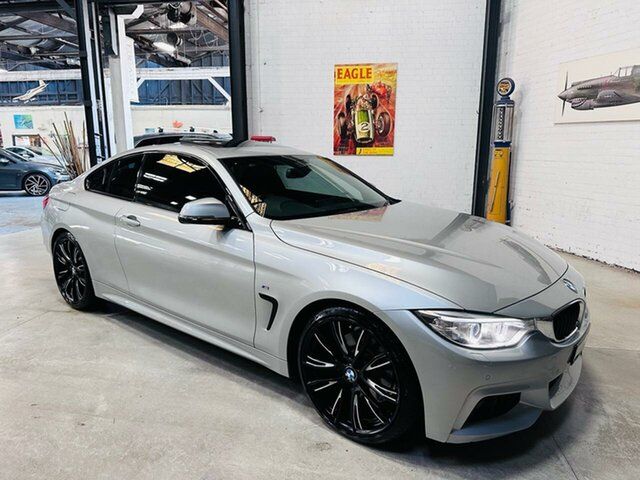 Used BMW 4 Series F32 428i M Sport Port Melbourne, 2015 BMW 4 Series F32 428i M Sport Silver 8 Speed Sports Automatic Coupe
