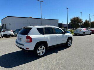2013 Jeep Compass MK MY12 Limited (4x4) White Continuous Variable Wagon