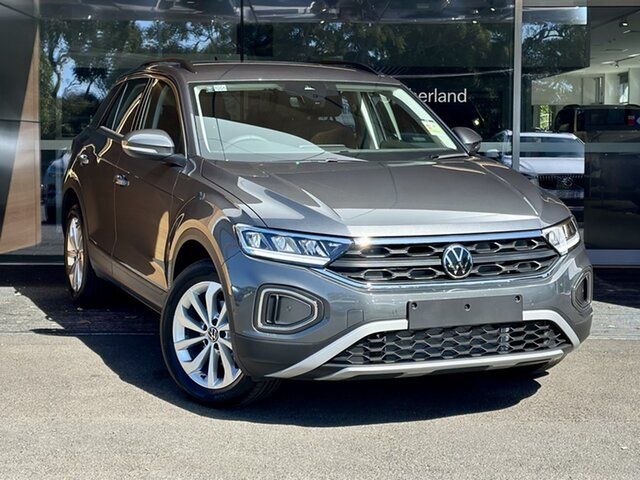 New Volkswagen T-ROC D11 MY24 CityLife Sutherland, 2023 Volkswagen T-ROC D11 MY24 CityLife Indium Grey 8 Speed Sports Automatic Wagon
