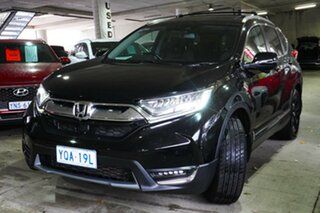 2017 Honda CR-V RW MY18 VTi-LX 4WD Crystal Black 1 Speed Constant Variable Wagon.