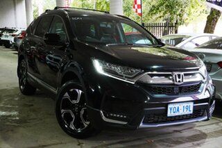 2017 Honda CR-V RW MY18 VTi-LX 4WD Crystal Black 1 Speed Constant Variable Wagon.