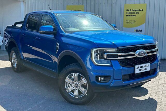 Used Ford Ranger PY 2022MY XLT Christies Beach, 2023 Ford Ranger PY 2022MY XLT Blue 10 Speed Sports Automatic Double Cab Pick Up
