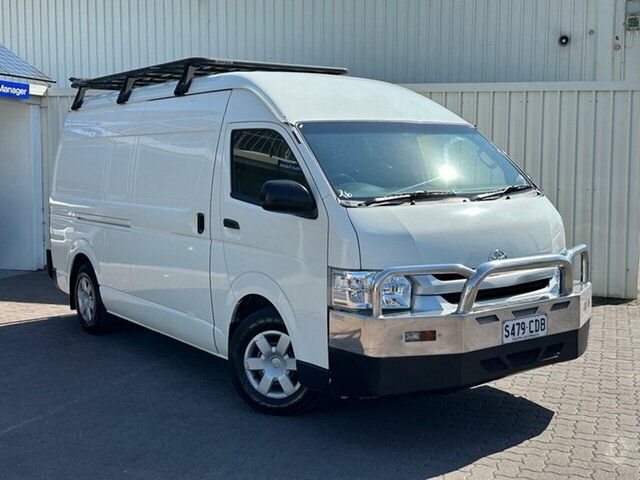 Used Toyota HiAce KDH221R High Roof Super LWB Christies Beach, 2015 Toyota HiAce KDH221R High Roof Super LWB White 4 Speed Automatic Van