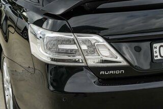 2011 Toyota Aurion GSV40R MY10 AT-X Black 6 Speed Sports Automatic Sedan