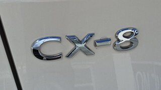 2021 Mazda CX-8 KG2WLA Touring SKYACTIV-Drive FWD Snowflake White Pearl 6 Speed Sports Automatic