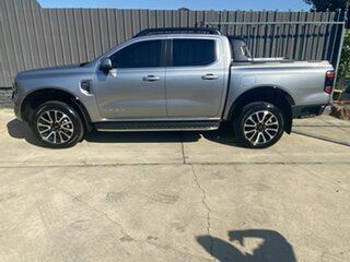 2023 Ford Ranger PY 2024.00MY Platinum Pick-up Double Cab Silver 10 Speed Sports Automatic
