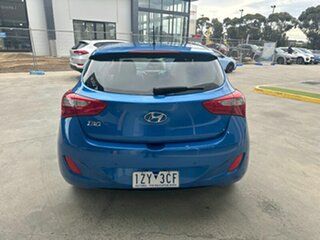 2016 Hyundai i30 GD4 Series II MY17 Active Blue 6 Speed Sports Automatic Hatchback