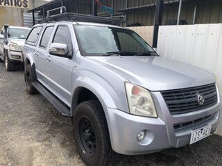 2007 Holden Rodeo RA MY08 LT Silver 5 Speed Manual Crew Cab Pickup.