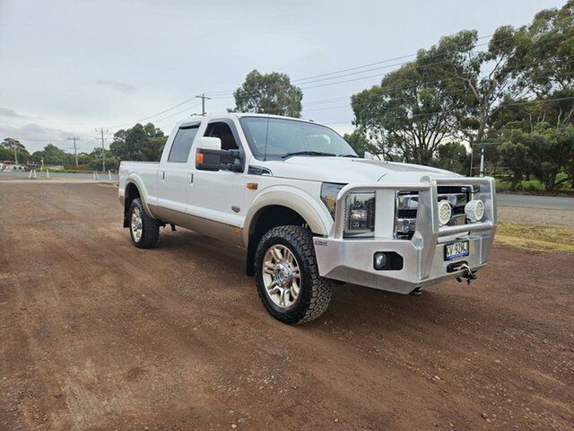 Used Ford F350 Melton, 2012 Ford F350 (No Series) King Ranch White Automatic Utility