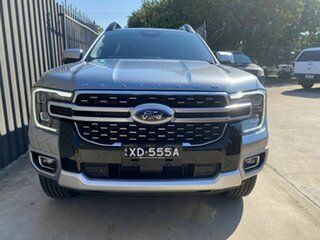2023 Ford Ranger PY 2024.00MY Platinum Pick-up Double Cab Silver 10 Speed Sports Automatic.