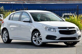 2015 Holden Cruze JH Series II MY15 Equipe White 6 Speed Sports Automatic Hatchback.