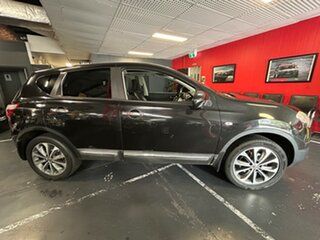 2010 Nissan Dualis J10 Series II MY2010 Ti Hatch X-tronic 2WD Black 6 Speed Constant Variable