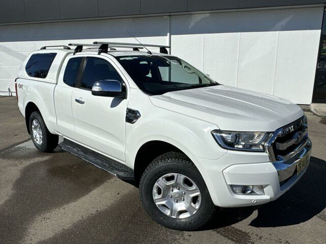 Pre-Owned Ford Ranger PX MkII 2018.00MY XLT Double Cab Cardiff, 2018 Ford Ranger PX MkII 2018.00MY XLT Double Cab White 6 Speed Sports Automatic Utility