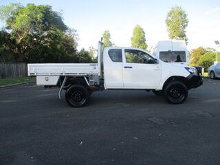 2019 Toyota Hilux GUN125R MY19 Workmate (4x4) White 6 Speed Automatic X Cab Cab Chassis
