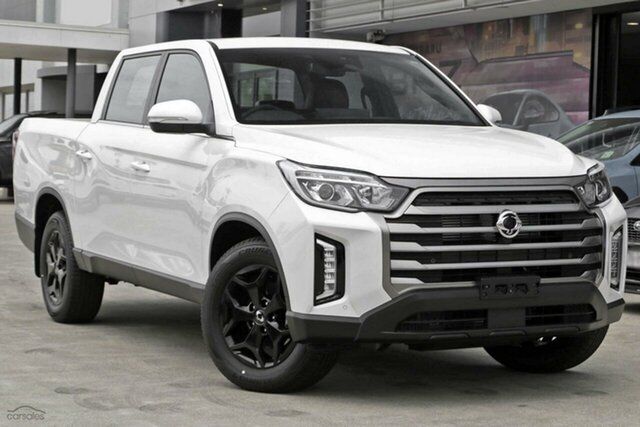 New Ssangyong Musso Q261 MY24 Adventure Crew Cab XLV Christies Beach, 2023 Ssangyong Musso Q261 MY24 Adventure Crew Cab XLV White 6 Speed Sports Automatic Utility