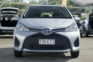 2015 Toyota Yaris NCP130R Ascent Silver 4 Speed Automatic Hatchback