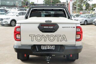 2022 Toyota Hilux GUN126R Rugged X Double Cab Crystal Pearl 6 Speed Sports Automatic Utility