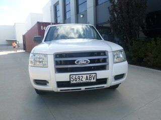 2008 Ford Ranger PJ XL White 5 Speed Manual Cab Chassis.