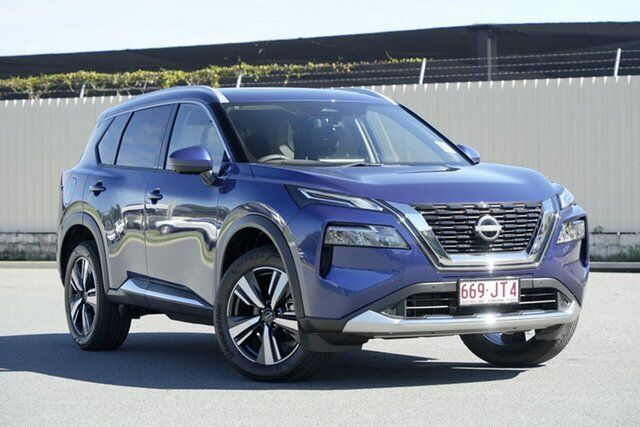 Demo Nissan X-Trail T33 MY23 Ti X-tronic 4WD Bundamba, 2024 Nissan X-Trail T33 MY23 Ti X-tronic 4WD Caspian Blue 7 Speed Constant Variable Wagon