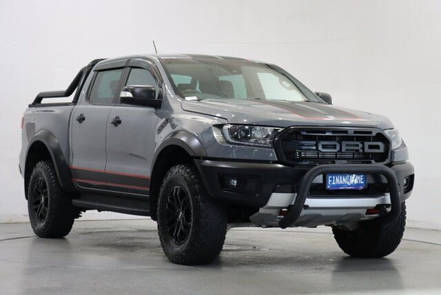 Used Ford Ranger PX MkIII 2021.75MY Raptor X Pick-up Double Cab Victoria Park, 2022 Ford Ranger PX MkIII 2021.75MY Raptor X Pick-up Double Cab Meteor Grey 10 Speed