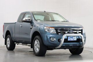 2015 Ford Ranger PX XLT Super Cab Blue 6 Speed Sports Automatic Utility.