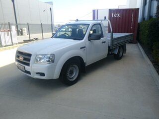 2008 Ford Ranger PJ XL White 5 Speed Manual Cab Chassis