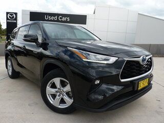 2021 Toyota Kluger Axuh78R GX eFour Eclipse Black 6 Speed Constant Variable Wagon Hybrid.