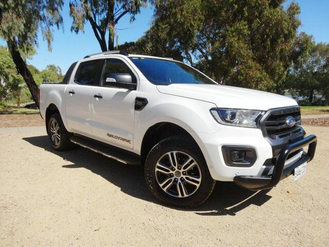 Used Ford Ranger PX MkIII 2020.25MY Wildtrak Morphett Vale, 2020 Ford Ranger PX MkIII 2020.25MY Wildtrak White 6 Speed Sports Automatic Double Cab Pick Up