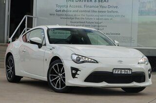 2018 Toyota 86 ZN6 GTS White Liquid 6 Speed Sports Automatic Coupe.