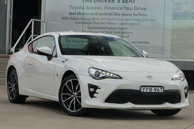 Pre-Owned Toyota 86 ZN6 GTS Guildford, 2018 Toyota 86 ZN6 GTS White Liquid 6 Speed Sports Automatic Coupe
