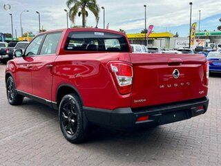 2024 Ssangyong Musso Q261 MY24 Ultimate Luxury Crew Cab Red 6 Speed Sports Automatic Utility.