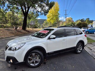 2013 Subaru Outback MY14 2.5I Premium AWD White Crystal Continuous Variable Wagon.
