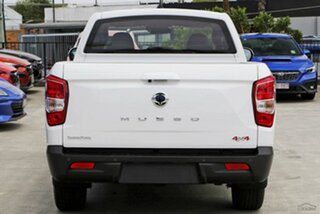 2023 Ssangyong Musso Q261 MY24 Adventure Crew Cab XLV White 6 Speed Sports Automatic Utility.