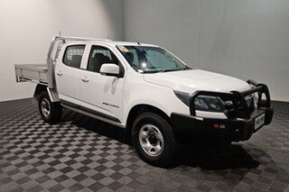 2019 Holden Colorado RG MY19 LS Crew Cab White 6 speed Automatic Cab Chassis.