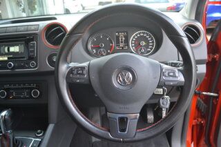 2014 Volkswagen Amarok 2H MY14 TDI420 4MOTION Perm Canyon Orange 8 Speed Automatic Utility