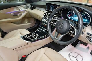 2018 Mercedes-Benz C-Class W205 809MY C300 9G-Tronic Iridium Silver 9 Speed Sports Automatic Sedan.