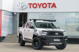 2022 Toyota Hilux GUN126R Rugged X Double Cab Crystal Pearl 6 Speed Sports Automatic Utility.