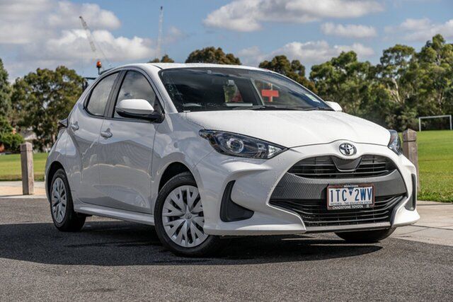 Pre-Owned Toyota Yaris Oakleigh, 2020 Toyota Yaris Glacier White Hatchback
