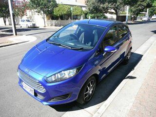 2014 Ford Fiesta WZ Ambiente Blue 6 Speed Automatic Hatchback.